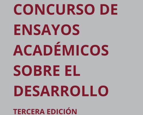 Tercera edición del Concurso de Ensayos sobre Desarrollo